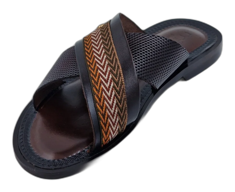 Brown Bologna Heritage Slipper