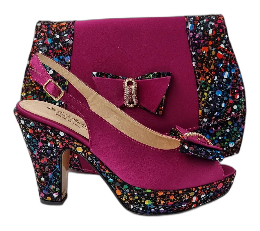 Magenta Paint Splatter High