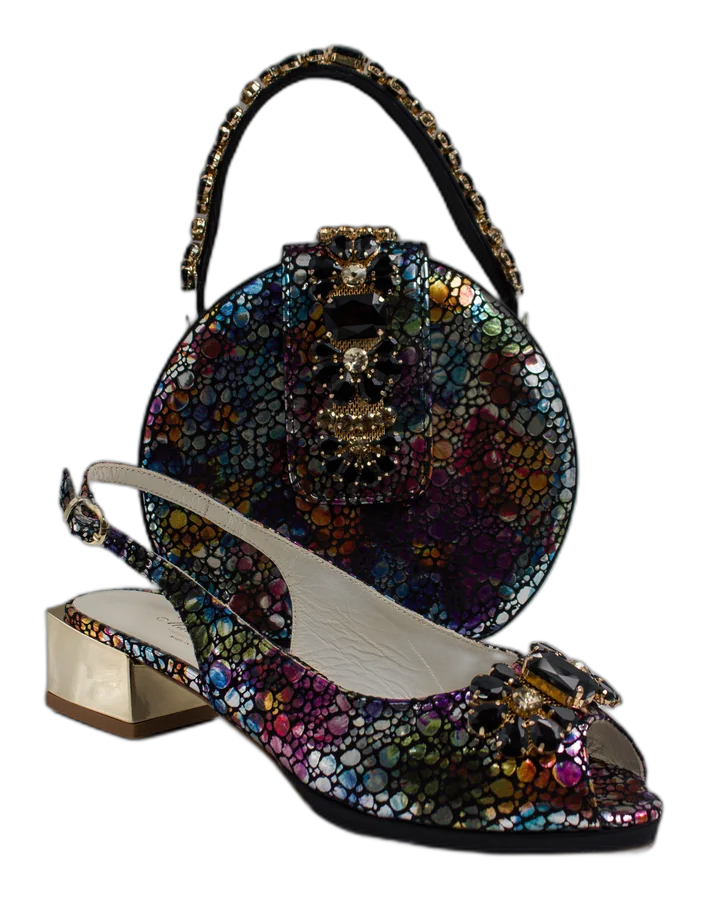 Midnight Multi Regal Crystal Mama Set