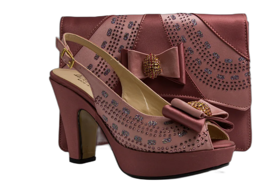 Onion/Dusty Pink Wedge Set