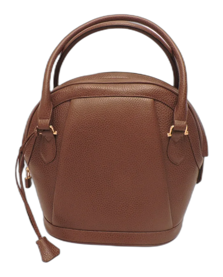 Large Double Handle Leather Tote
