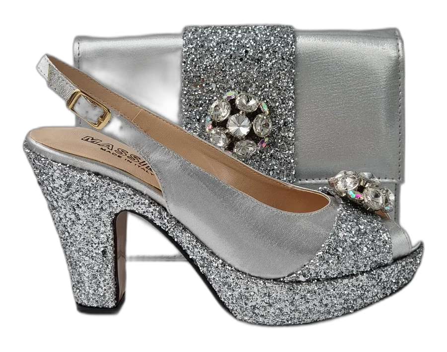 Silver Glitter High